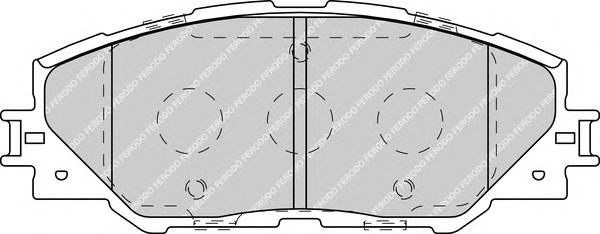 set placute frana,frana disc TOYOTA RAV4 III 06-