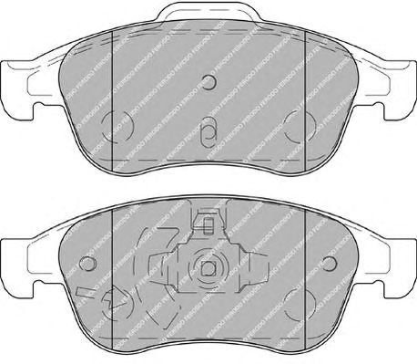 set placute frana,frana disc RENAULT MEGANE 08-/DUSTER/LODGY/DOKKER