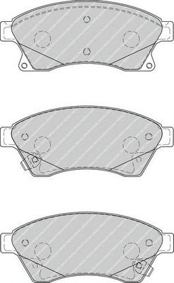 set placute frana,frana disc OPEL ASTRA J 09- 276/AVEO 11-