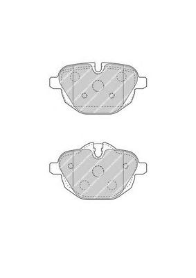 set placute frana,frana disc BMW F10/F11 520-530 10-/F25 X3 10-