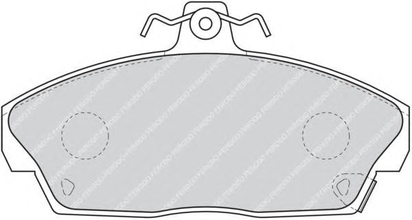 set placute frana,frana disc HONDA CIVIC/CONCERTO 89-01