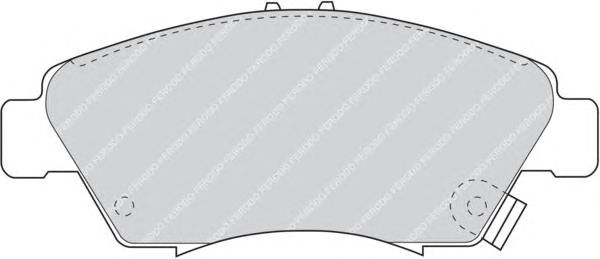 set placute frana,frana disc HONDA CIVIC/CRX 1,3-1,7 91-