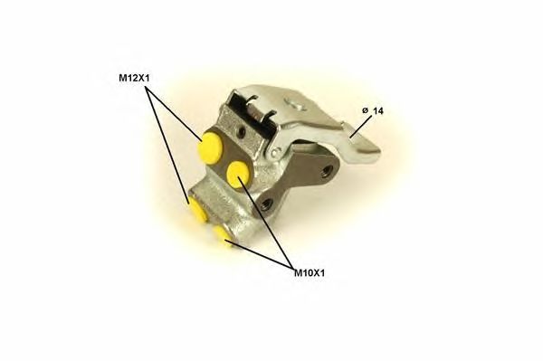 Regulator putere de franare