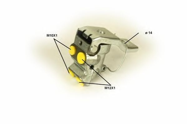 Regulator putere de franare