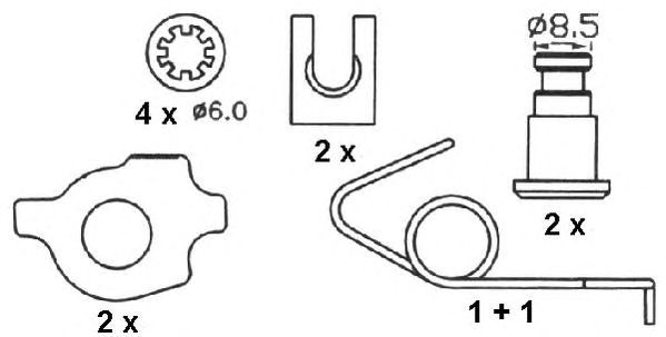 Set saboti frana