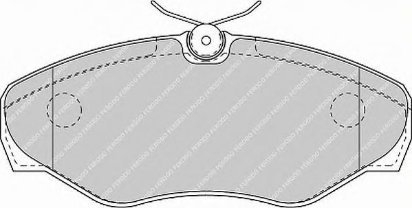 set placute frana,frana disc RENAULT ESPACE 96-/VIVARO