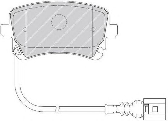 set placute frana,frana disc VW MULTIVAN/T5 03-