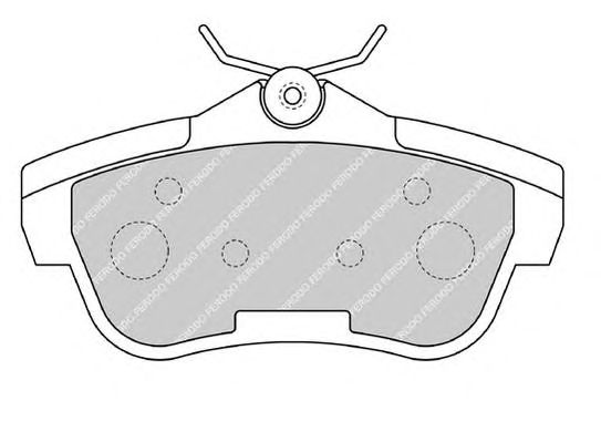 set placute frana,frana disc CITROEN JUMPY 07-