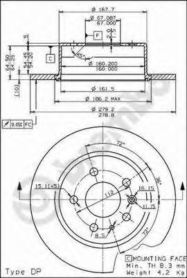 Disc frana