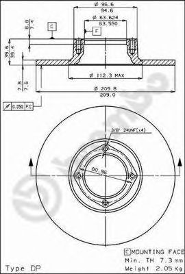 Disc frana