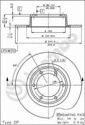 Disc frana