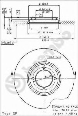 Disc frana