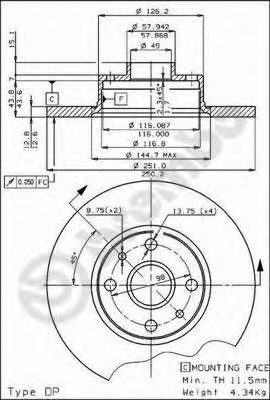 Disc frana