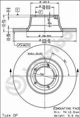 Disc frana