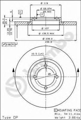 Disc frana