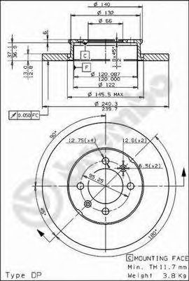 Disc frana