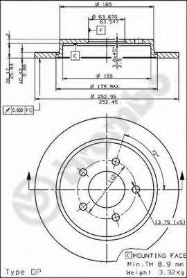 Disc frana