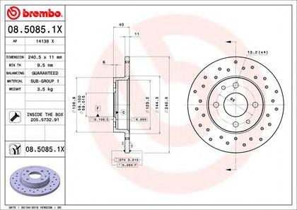 Disc frana