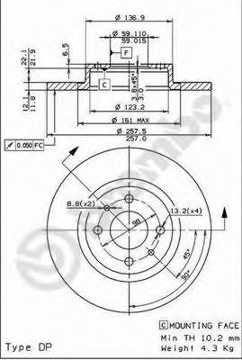 Disc frana