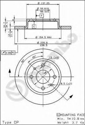 Disc frana