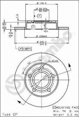 Disc frana