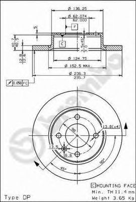 Disc frana