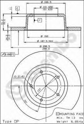 Disc frana