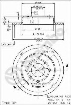 Disc frana