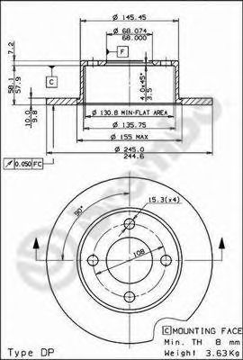 Disc frana