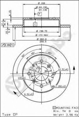 Disc frana