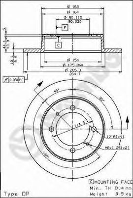 Disc frana