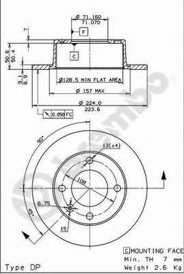 Disc frana