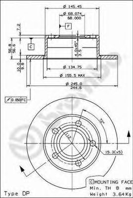 Disc frana