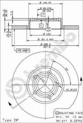 Disc frana