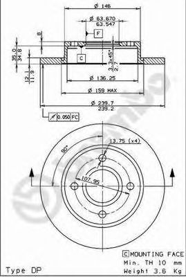 Disc frana