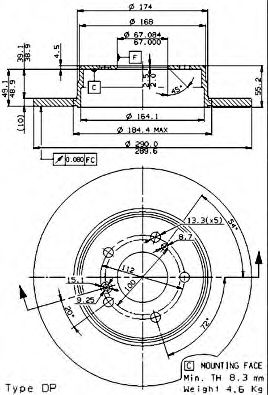 Disc frana