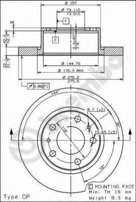 Disc frana