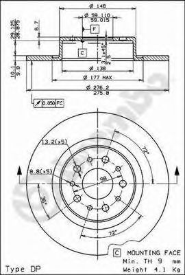 Disc frana