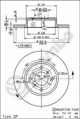 Disc frana