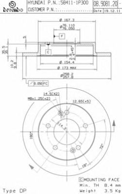 Disc frana