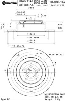 Disc frana