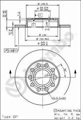 Disc frana