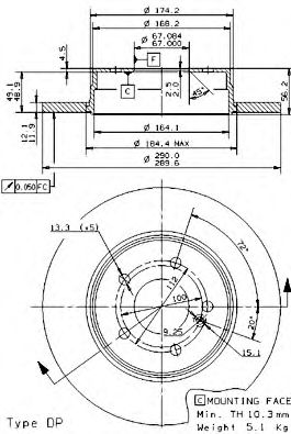 Disc frana