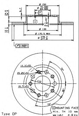 Disc frana