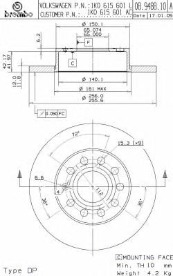 Disc frana