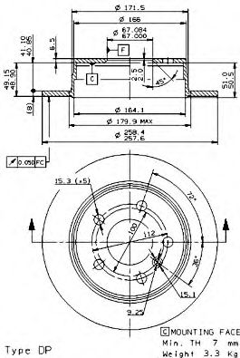 Disc frana