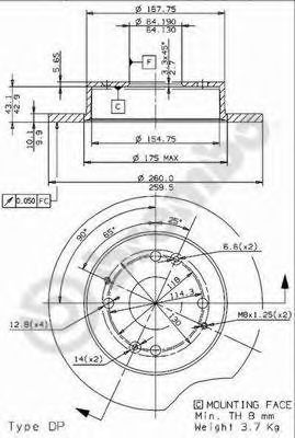 Disc frana