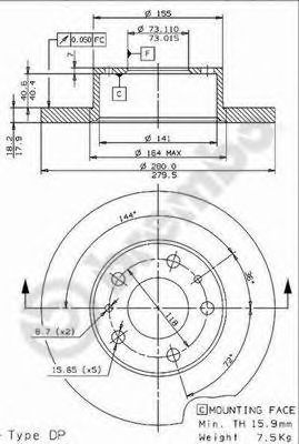 Disc frana