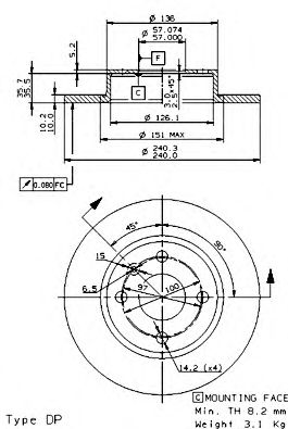 Disc frana