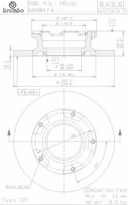 Disc frana